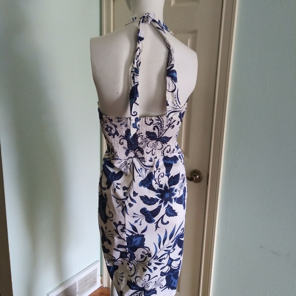 AGB Dress Floral A-line Halter Dress - Picture 9 of 9